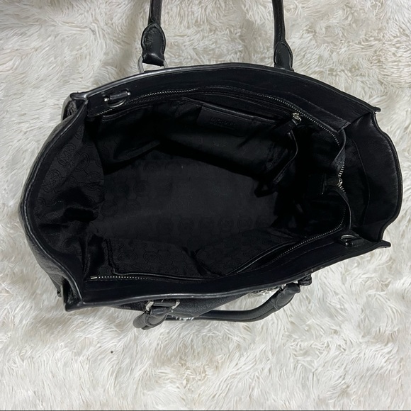 Michael Kors Sophie Saffiano Pebbled Leather Bag - Picture 9 of 11